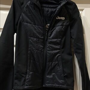 Jeep Dark Jacket with Logo/ w shirts/ gloves